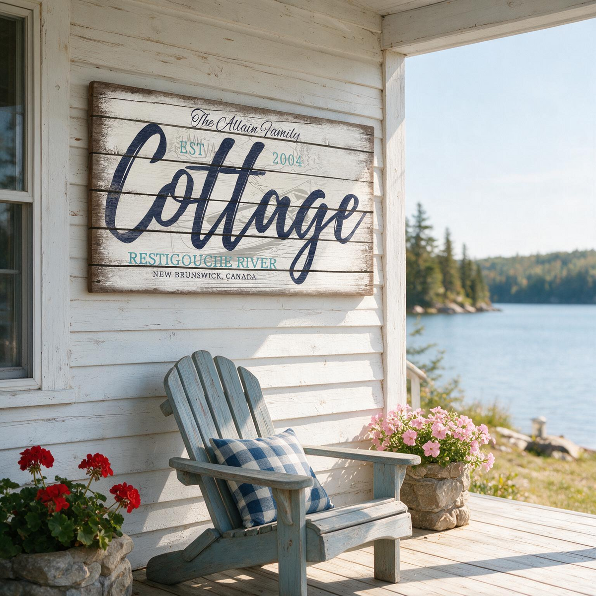Cottage, Beach & River