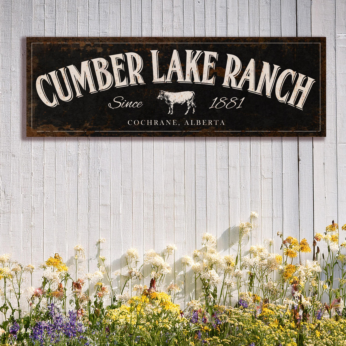 Custom Metal Barn Sign, Outdoor Ranch Sign, Sign, Family Name Signs, Barn Decor, Large Barn Signs, Weatherproof Sign, Faux Rusted Metal