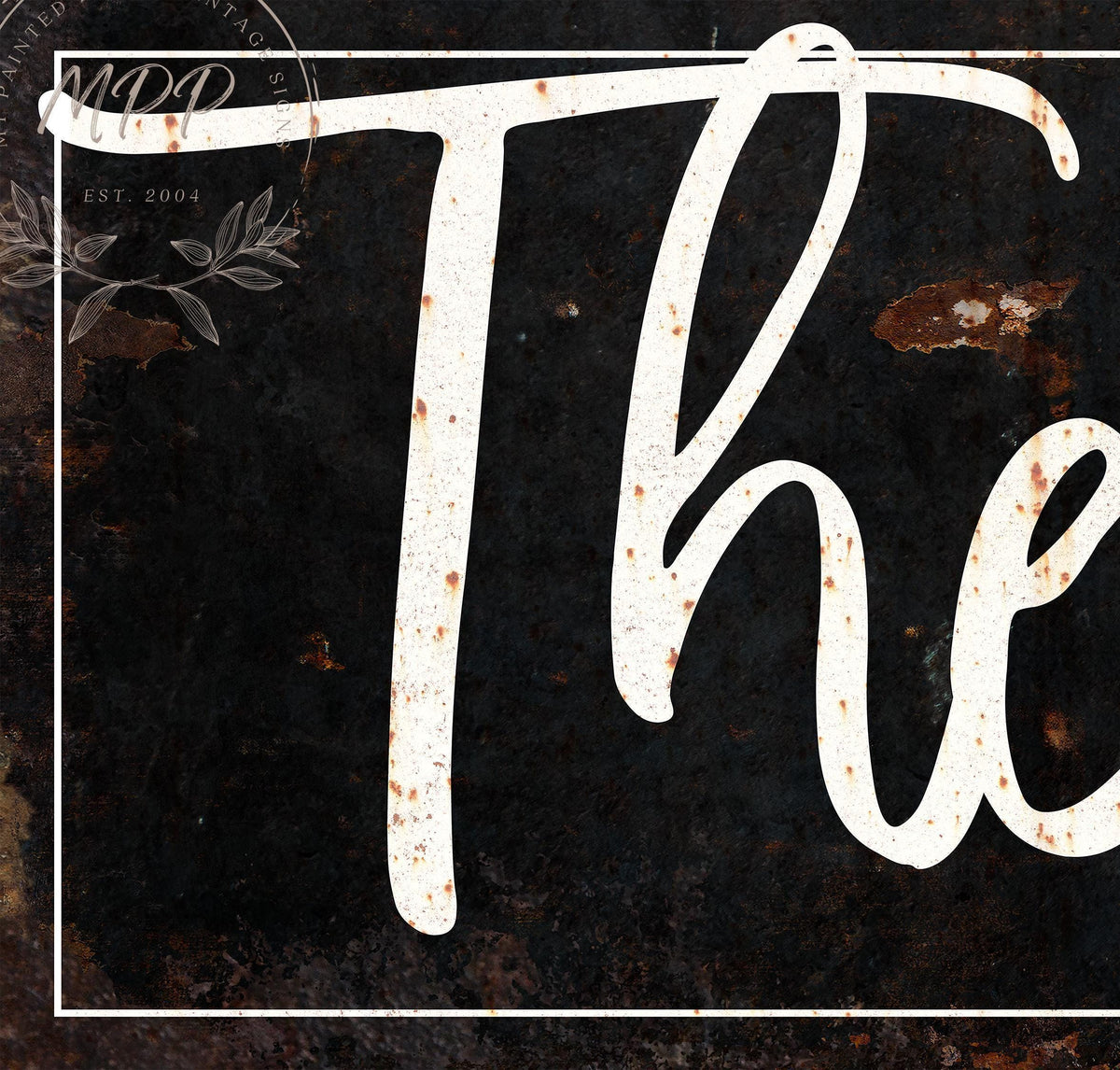 Metal Barn Sign, Ranch Signs, Custom Metal Sign, Family Name Signs, Outdoor Metal Sign, Large Faux Rusted Barn Signs, Weatherproof Sign