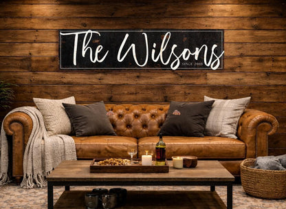 Metal Barn Sign, Ranch Signs, Custom Metal Sign, Family Name Signs, Outdoor Metal Sign, Large Faux Rusted Barn Signs, Weatherproof Sign