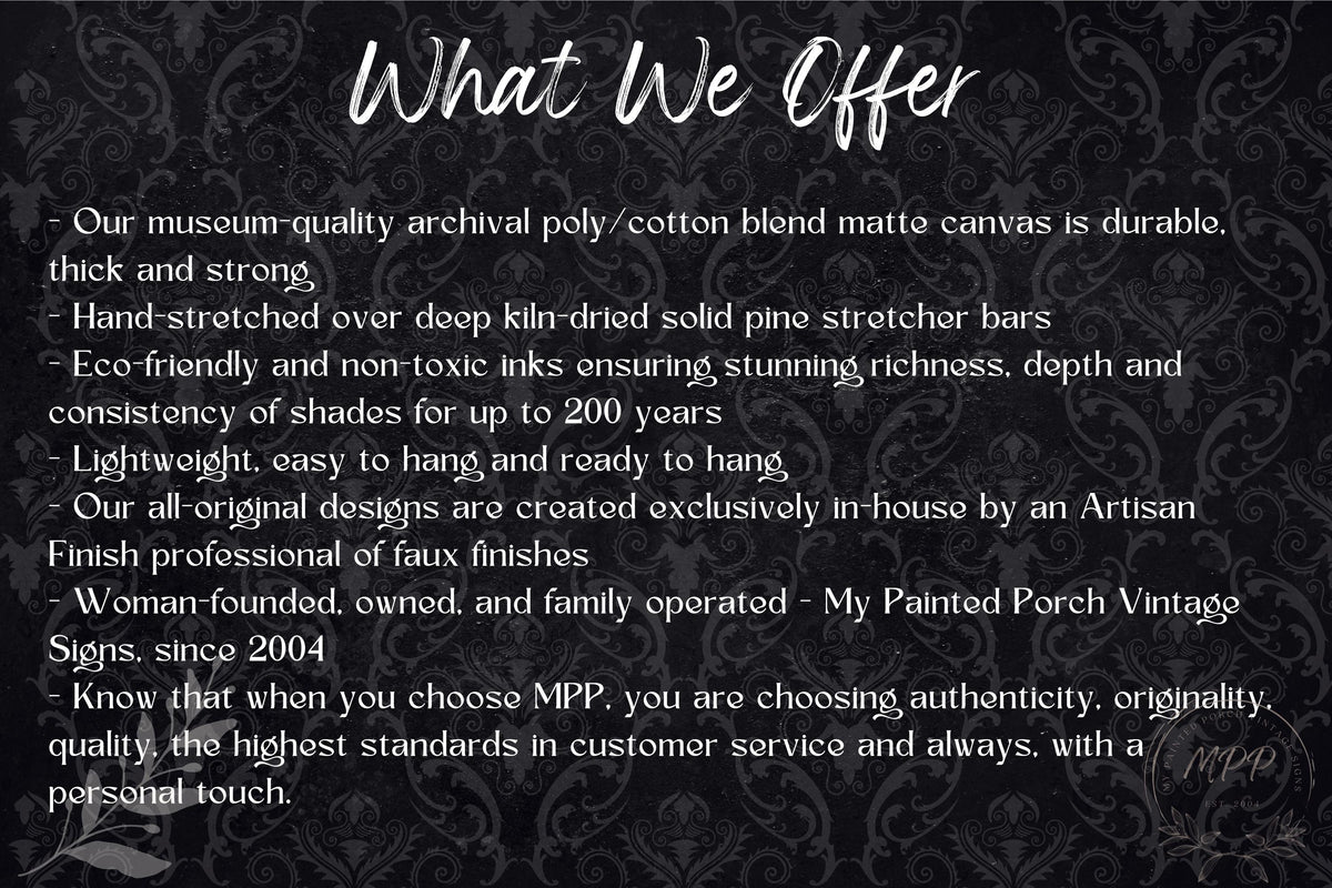 what we offer