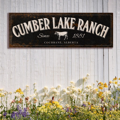 Metal Outdoor Ranch Sign, Custom Metal Sign, Family Name Signs, Barn Decor, Large Barn Signs, Weatherproof  Sign, Rusted Metal Sign