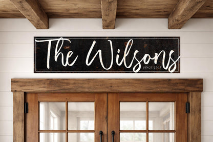 Metal Barn Sign, Ranch Signs, Custom Metal Sign, Family Name Signs, Outdoor Metal Sign, Large Faux Rusted Barn Signs, Weatherproof Sign