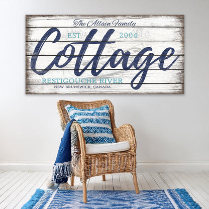 OUTDOOR METAL COTTAGE Family Name Sign Custom Personalized Vintage Porch Pool Patio Deck Backyard Signs