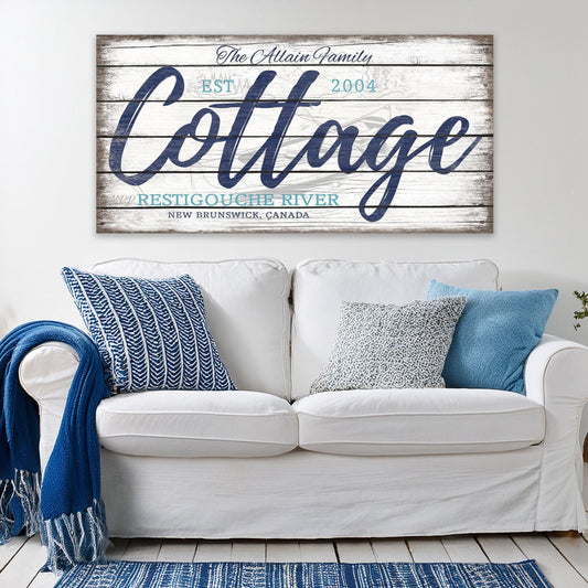 OUTDOOR METAL COTTAGE Family Name Sign Custom Personalized Vintage Porch Pool Patio Deck Backyard Signs