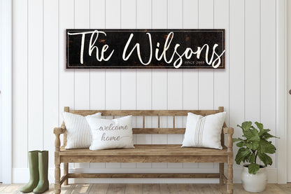 Metal Barn Sign, Ranch Signs, Custom Metal Sign, Family Name Signs, Outdoor Metal Sign, Large Faux Rusted Barn Signs, Weatherproof Sign