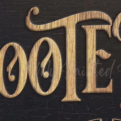 SHOOTER BAR Metal Sign Indoor Outdoor Custom Personalized Vintage Basement Name Signs